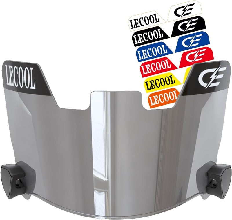 LeCool Multi-Color Football Visor,Enhance Your Game -Fits Adult & Youth Football Helmets - Image 1